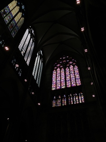 Picture I took inside the Cologne Cathedral on my trip to Germany in January