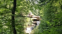 Picture I took of Fallingwater today One of the most beautiful houses Ive ever seen 