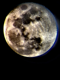 Picture that I got through my telescope