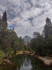 Picturesque Half Dome Yosemite 