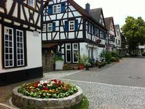 Picturesque village of DreieichenhainGermany near FrankfurtMain 