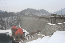 Pilchowice Dam on the Bbr completed in  