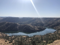 PinCushion Peak over looking the San Joaquin River Fresno CA x OC