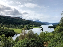 Pitlochry Scotland at the Queens View Visitors Center -    
