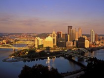 Pittsburgh PA from Mount Washington 