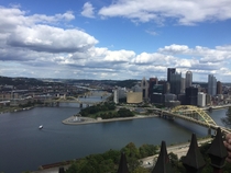 Pittsburgh Pennsylvania from mount Washington