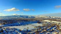 Pocatello Idaho after a nice snow storm OC