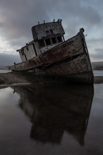 Point Reyes Shipwreck before the fire OC ryanCline