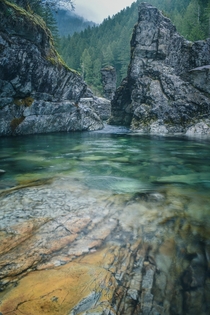 Pools of the Opal Creek Wilderness OR USA 
