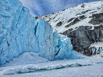 Portage Glacier Alaska OC X