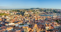 Porto Portugal - View from the Torre dos Clrigos 