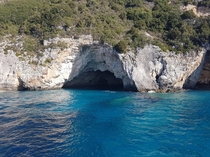 Poseidons Cave - Paxos Greece 