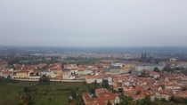Prague CZ A cloudy day yet still a beautiful city
