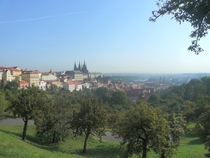 Prague from Petrin Hill