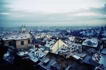 Prague in Winter  Photographed by Wojtek Witkowski