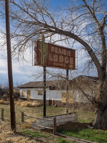 Prairie Lodge - Abandoned motel in Roggen CO