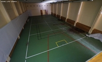 Prison gymnastic hall
