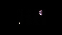 Pt  Telescope Photo of EarthMoon from Mars