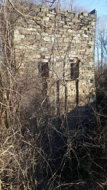 Pumphouse at the abandoned Ueberroth zinch mine in Freidensville PA At one point it housed the largest pump in the world x