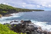 Puna coastline on Hawaii 