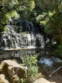 Purakaunui Falls Catlins New Zealand 