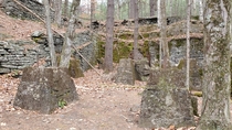 Quarry stone works Olive NY  possibly where the stone crusher was