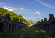 Quarry Workers Barracks in North Wales 
