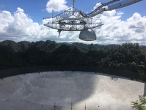 Radio Telescope  Arecibo Observatory Puerto Rico The biggest radio telescope in the western hemisphere An awesome family educational experience 