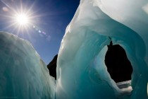 Raider of the ice arch - Franz Josef Glacier New Zealand 