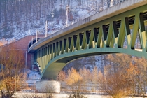 Railway Bridge across the River Main at Nantenbach Germany