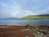 Rainbow over Loch Ness Scotland x 