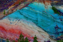 Rainbow Rock in Spain 
