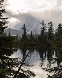 Rainy morning in the North Cascades Washington  IGzachgibbonsphotography