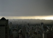 Rainy So Paulo Brazil 
