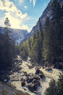 Rapids of Yosemite National Park 