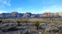 Red Rock Canyon NV Lovely strip of iron  x