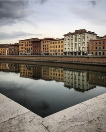 Reflections in Pisa Italy 