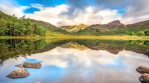 Reflections in the Lake District UK 