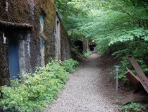 Remains of the German Luftwaffe headquarters in Denmark 