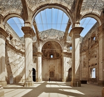 Restoration of the old church of Corbera dEbre Terra Alta Tarragona Spain by Ferran Vizoso 