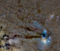 Rho Ophiuchi-Part of the Milky Way complex