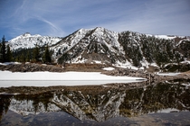 Ridge reflection at Storm Lake MT 