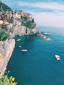 Riomaggiore Cinque Terre Italy on my last trip to Europe