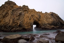 Rock Arch  Pfieffer Beach - Big Sur CA 