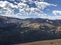 Rocky Mountain National Park in the fall 