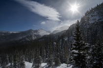 Rocky Mountain National Park Winter  