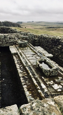 Roman toilets 