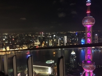 Rooftop bar in Shanghai China 