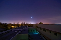 Rooftop view from an abandoned hospital in San Jose California  OC  x  