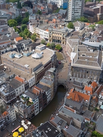 Rooftops of Utrecht Netherlands 